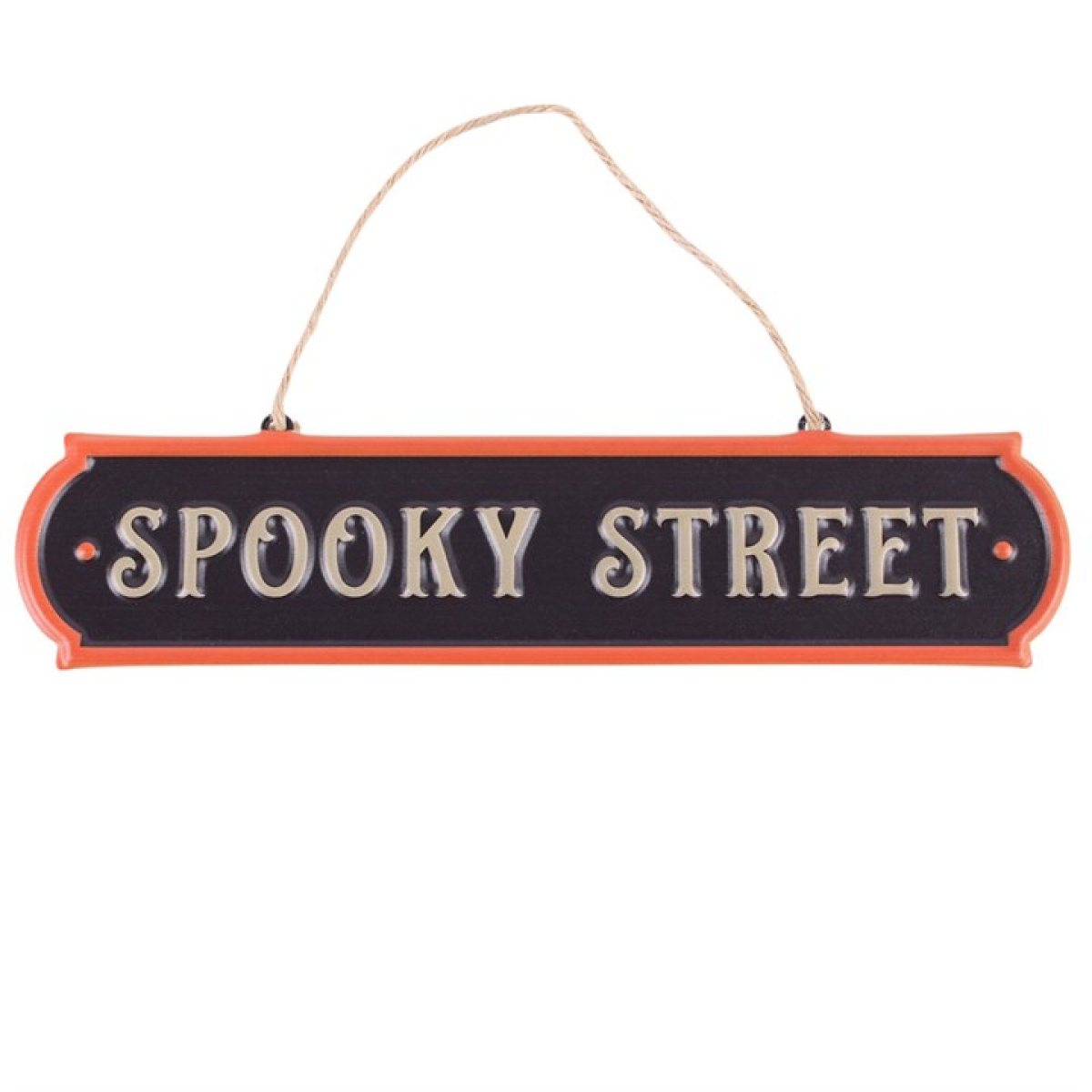 Spooky Street Halloween Hanging Metal Sign – Spooky Wall Decor