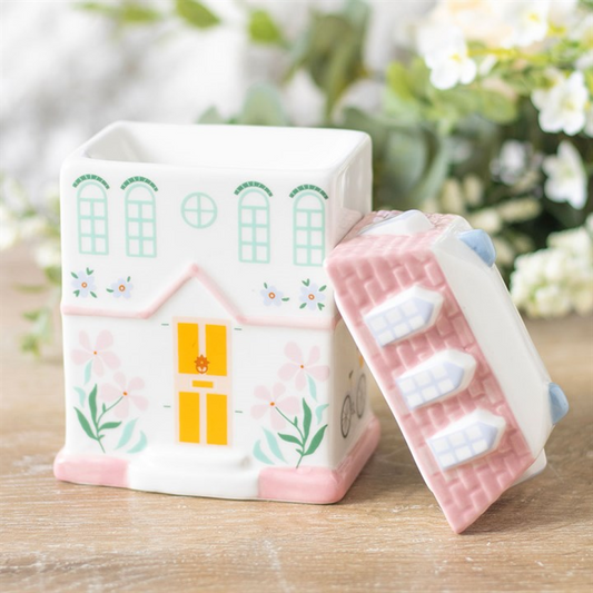 Pastel House Oil Burner & Wax Melt Warmer