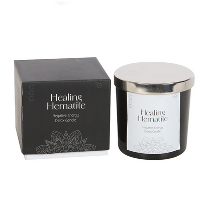 Healing Hematite Detox Candle