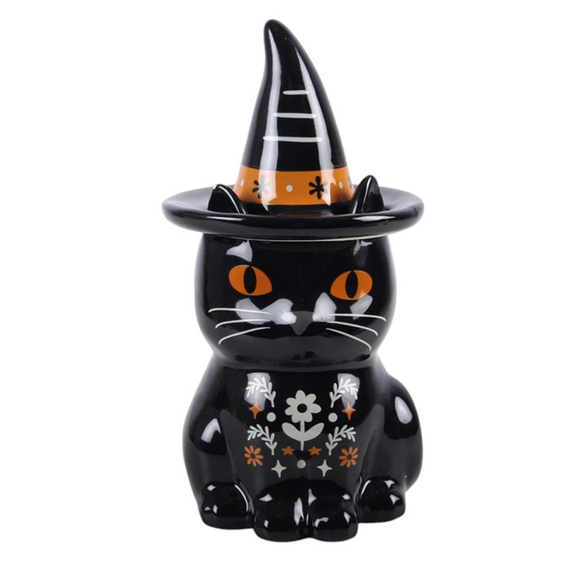 Witchy Black Cat Oil Burner & Wax Warmer