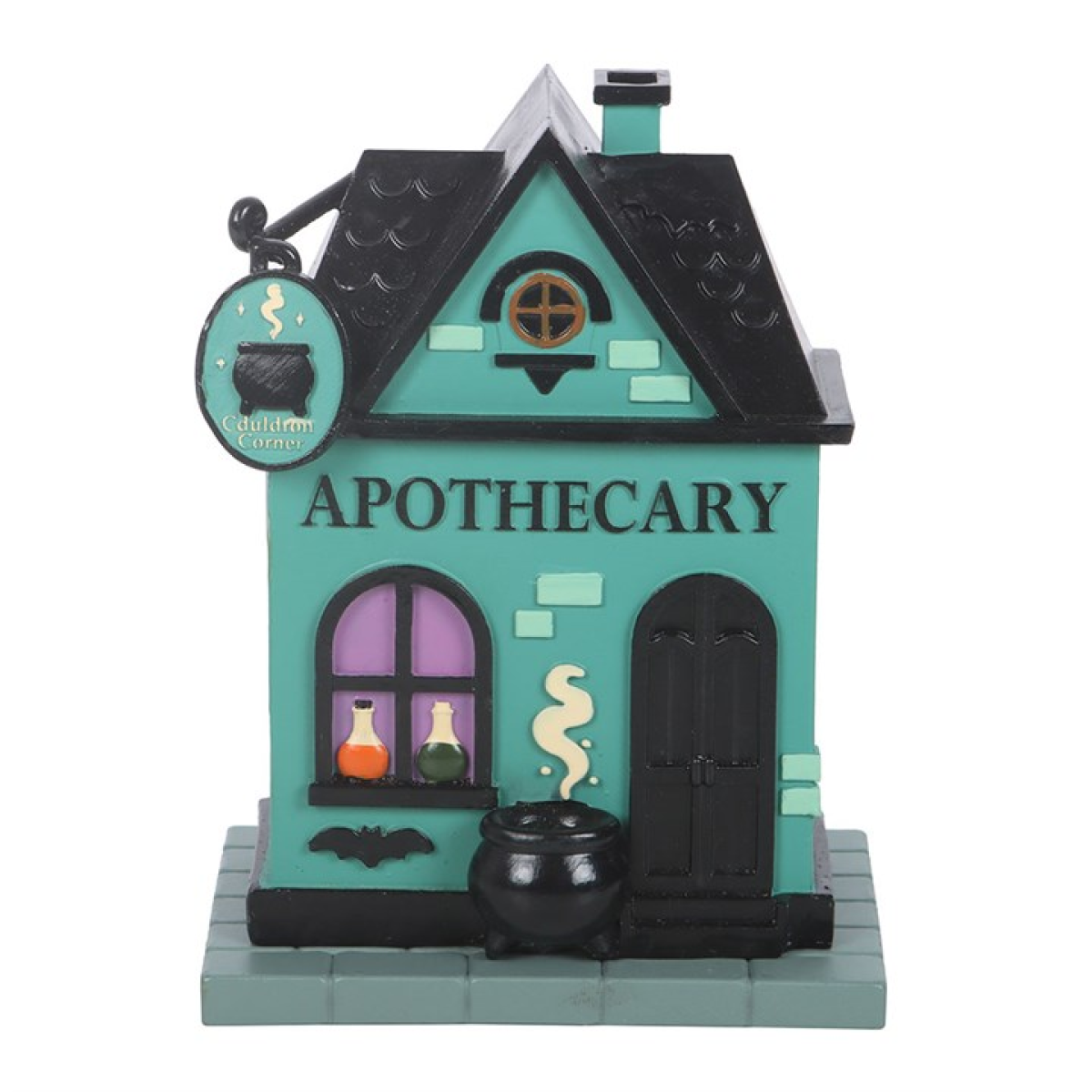 Apothecary Halloween Incense Cone Holder – Spooky Shop Burner