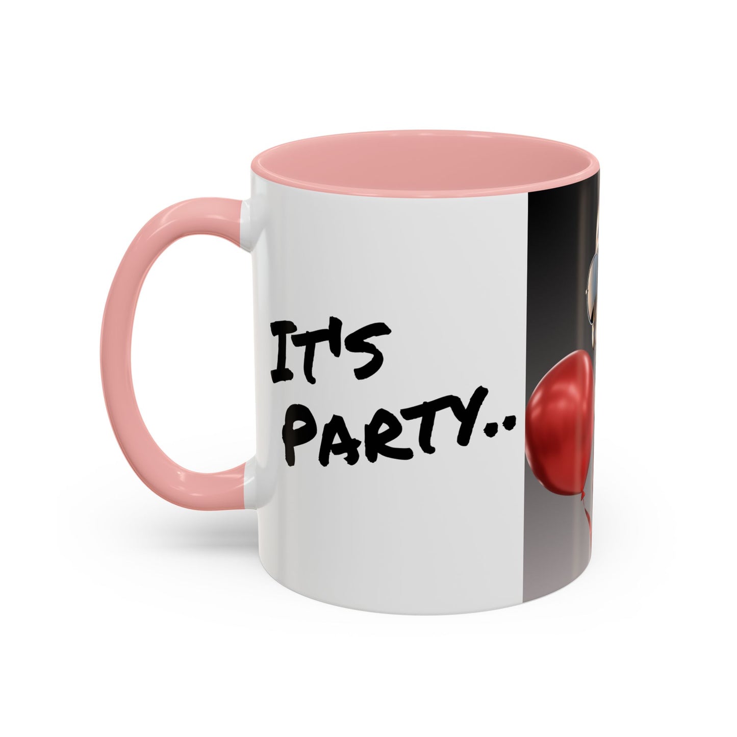 Skeleton Party Time Accent Coffee Mug (11, 15oz)