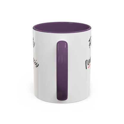 White Feisty And Neurospicy Accent Coffee Mug (11, 15oz)