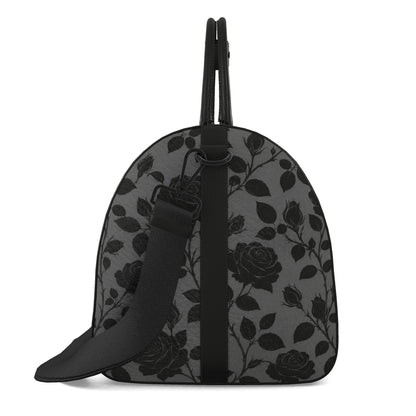 Midnight Rose Designer Nappa Leather Duffle Bag