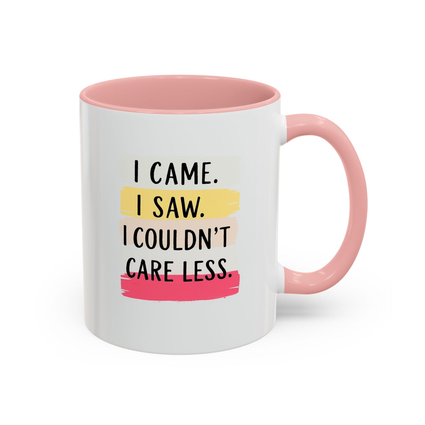 I Came, I Saw Coffee Mug - Funny Accent Mug for Home or Office, Gift for Friends, Conversation Starter, Quirky Drinkware