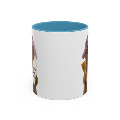 Funny Cat Coffee Mug, Gift for Cat Lovers, Cute Pet Mug, Animal Lover's Drinkware, Fun Coffee Cup, Unique Cat Themed Kitchenware
