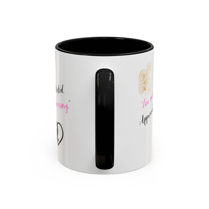 Zen Mode Activated Coffee Mug - Black Accent, Approval Unnecessary, Motivational Gift for Self-Care Lovers, Birthday Mug, [...]