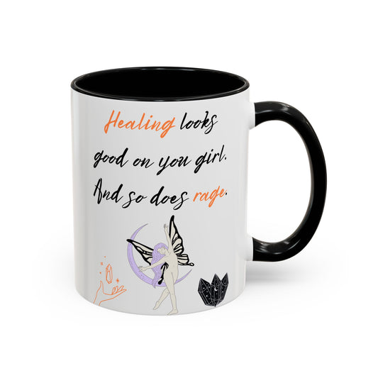 Healing Motivational Coffee Mug | Inspirational Gift for Her | Cute Black and White Mug | Self-Care | Home and Office Decor, [...]