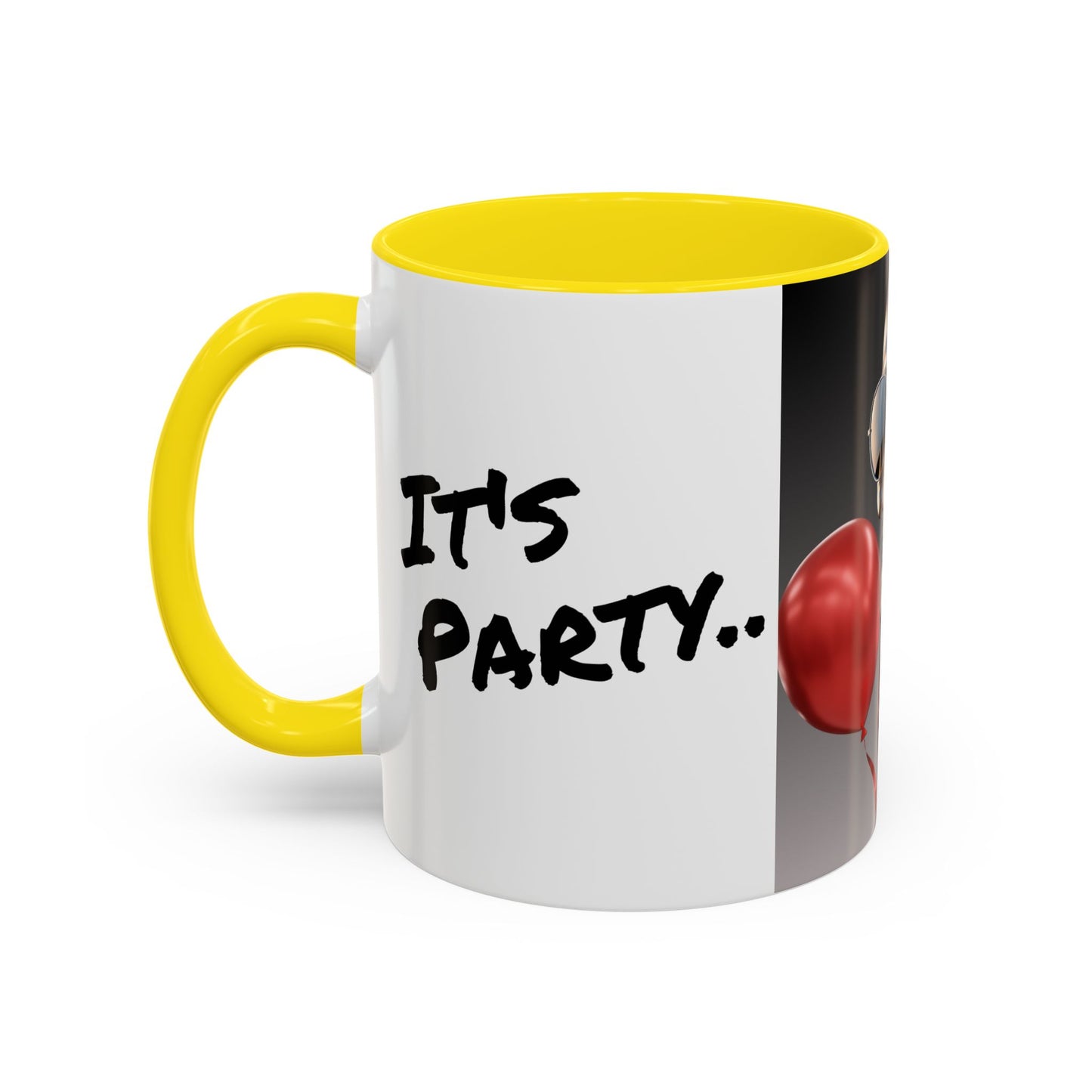Skeleton Party Time Accent Coffee Mug (11, 15oz)