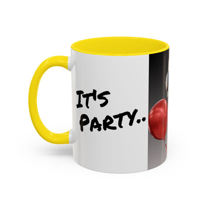 Skeleton Party Time Accent Coffee Mug (11, 15oz)