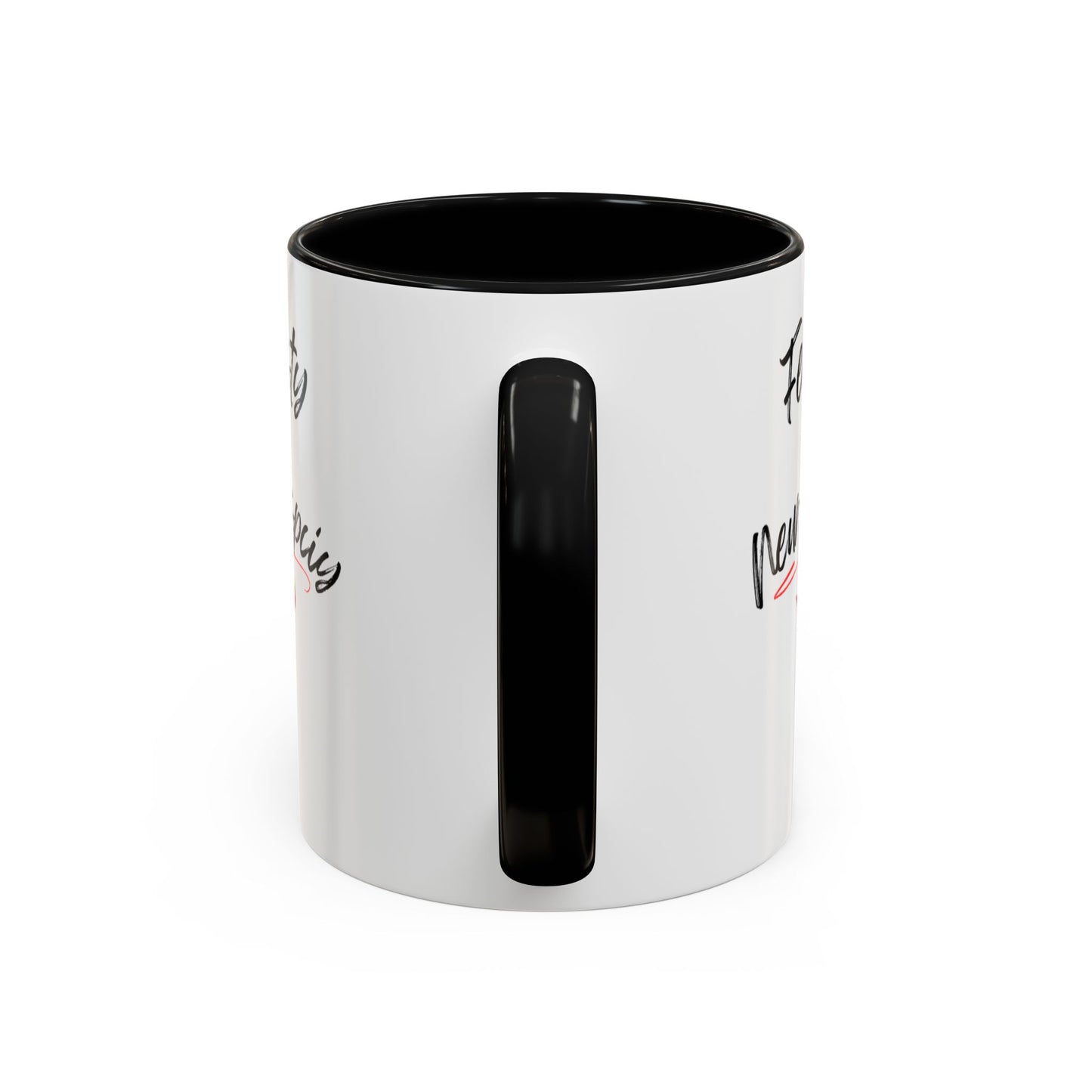 White Feisty And Neurospicy Accent Coffee Mug (11, 15oz)