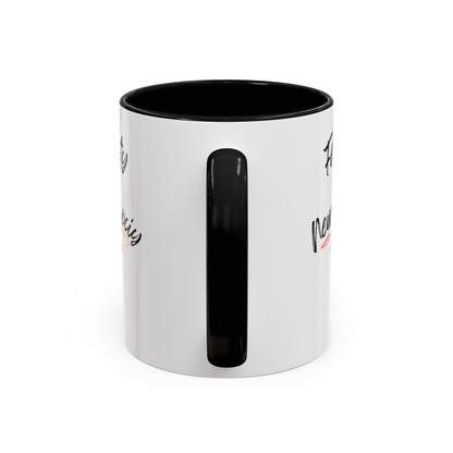 White Feisty And Neurospicy Accent Coffee Mug (11, 15oz)