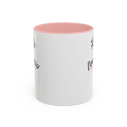 White Feisty And Neurospicy Accent Coffee Mug (11, 15oz)