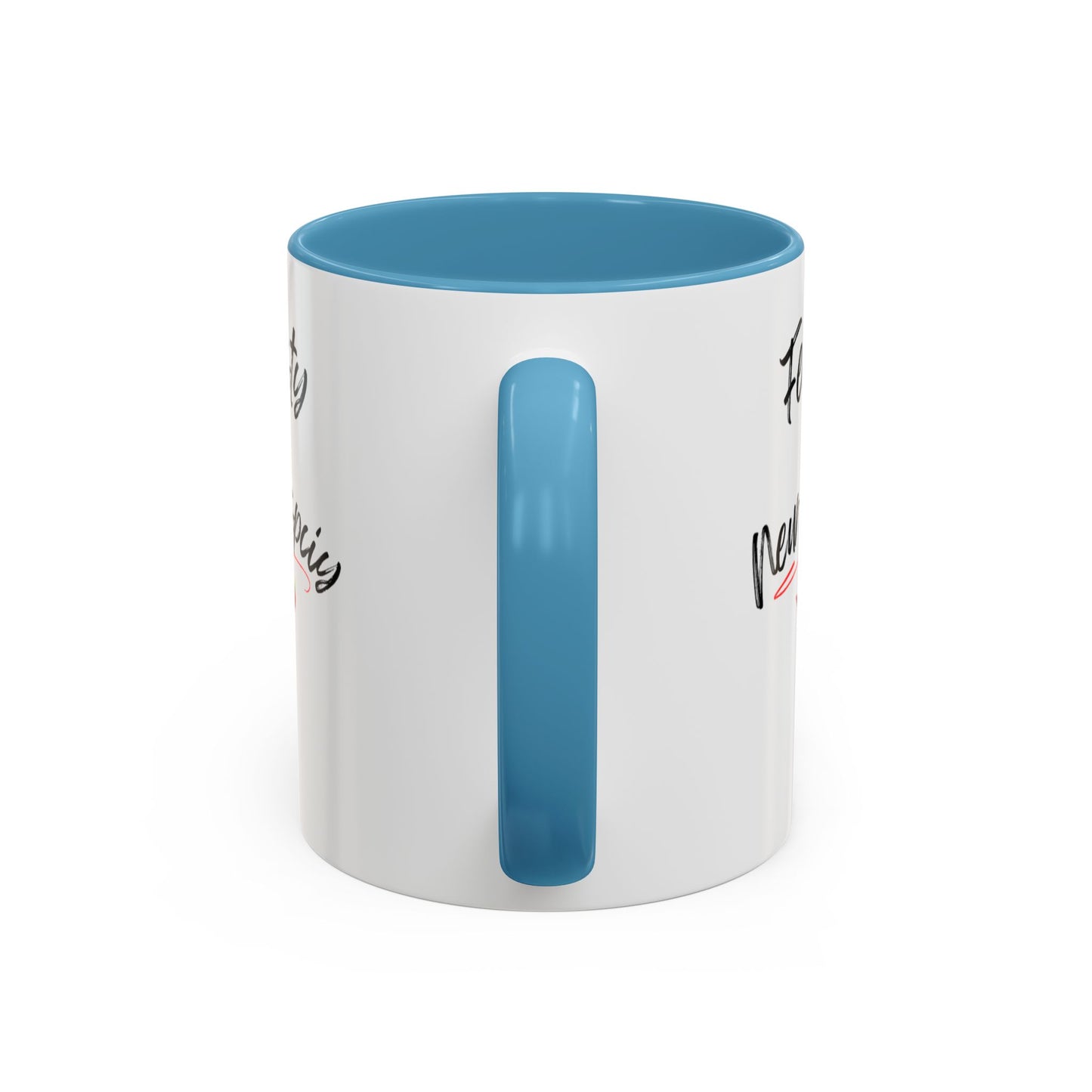 White Feisty And Neurospicy Accent Coffee Mug (11, 15oz)