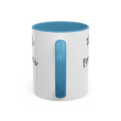 White Feisty And Neurospicy Accent Coffee Mug (11, 15oz)