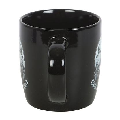 Girls Will Be Girls Witchy Mug – Black Witch Mug 320ml
