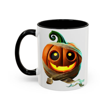 Mummy's Favourite.... Little Nightmare Pumpkin Accent Coffee Mug (11, 15oz)