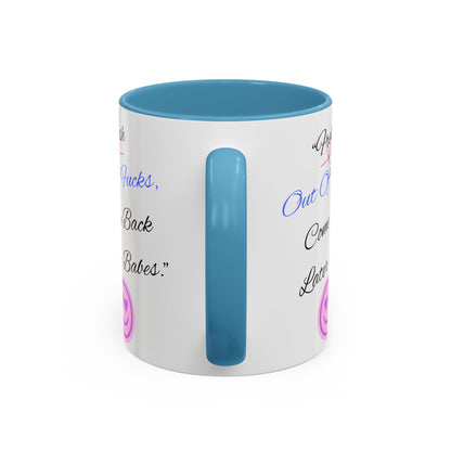 Sassy Coffee Mug - "Fresh Out Of Fucks, Come Back Later Babes" - Funny Gift for Friends, Birthday, Humour, Self-Care, Relaxation
