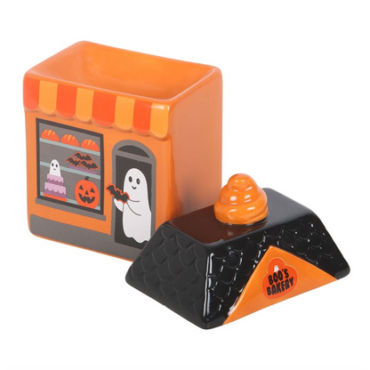 Boo’s Bakery Halloween Oil Burner – Spooky Ceramic Burner