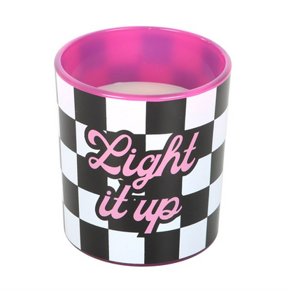 Light It Up Strawberry Vanilla Candle