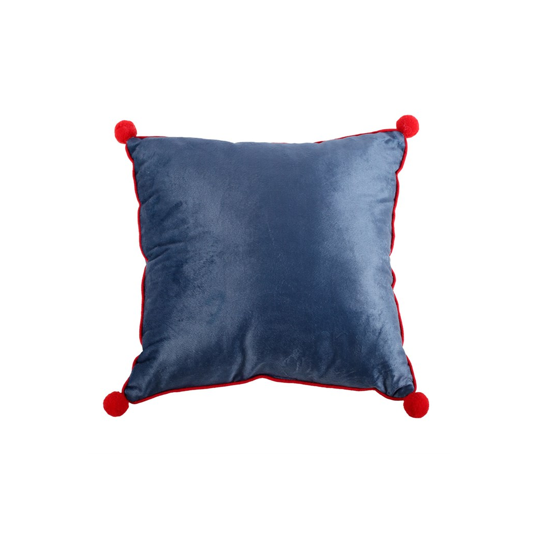 Gnome & Mushroom Cushion with Pom Poms – 35cm