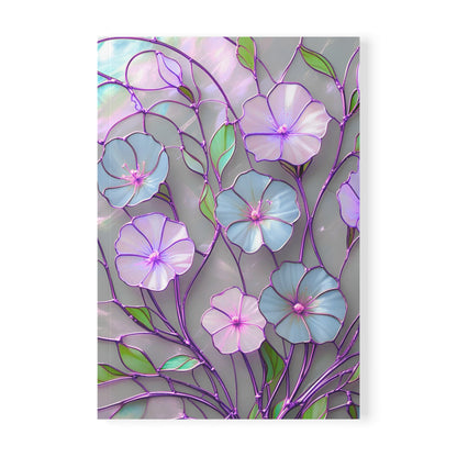 Floral Softcover Notebook - A5 Journal, Stationery Gift, Floral Design Diary, Art Notebook for Writing, Eco-Friendly Notebook