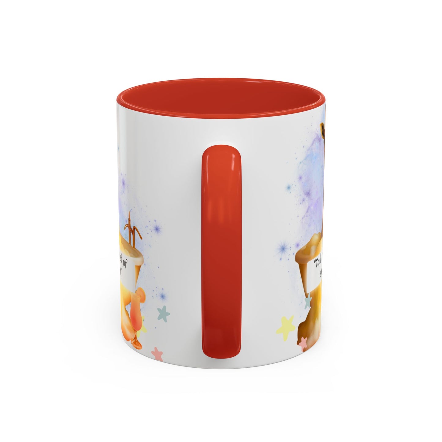 Giraffe Humour Accent Coffee Mug - Funny Gift, Quirky Kitchen Decor, Ideal for Birthdays, Christmas, Office