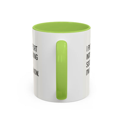Funny Social Coffee Mug for Introverts, Unique Gift for Friends, Office Humour Mug, Black Accent Mugs, Sarcastic Coffee Cup