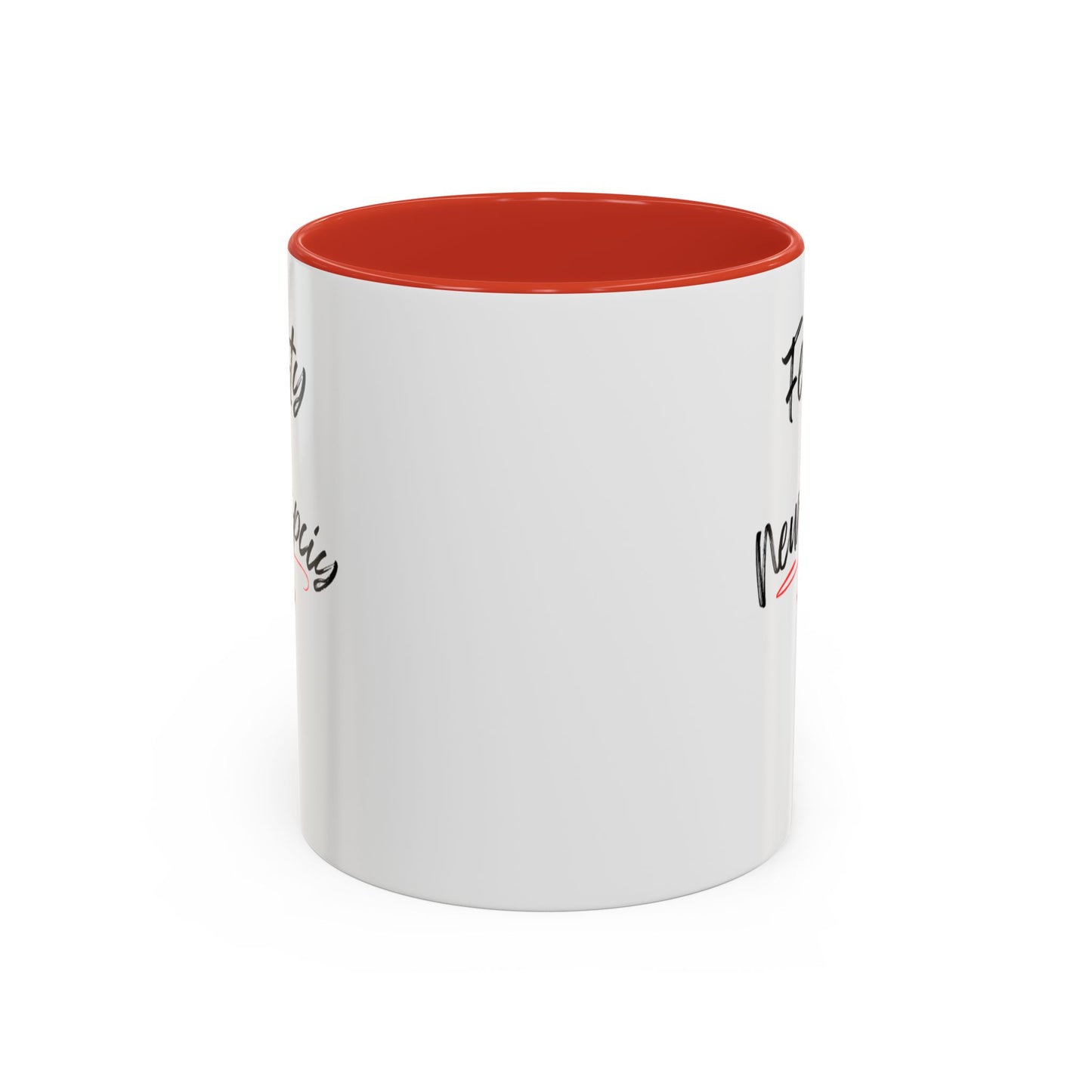 White Feisty And Neurospicy Accent Coffee Mug (11, 15oz)