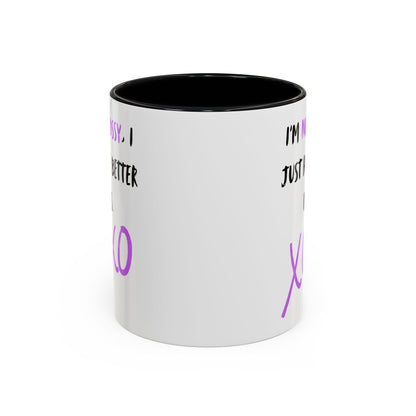 I'm not bossy Accent Coffee Mug (11, 15oz) - Motivational Ceramic Cup for Daily Inspiration, Perfect Gift for Friends, Cosy Vibes, Home & Office [...]