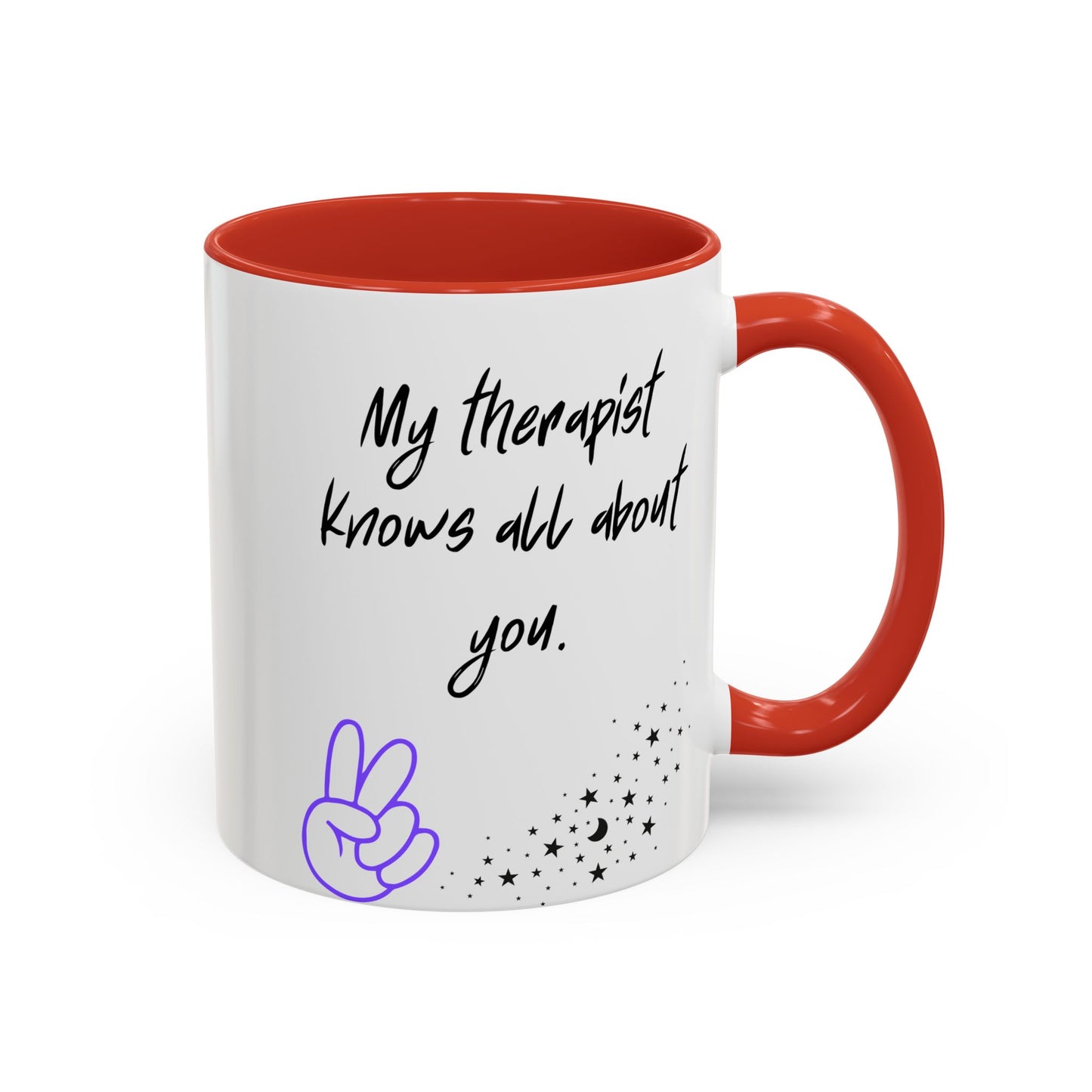 Funny Therapy Coffee Mug, Great Gift for Therapist Appreciation, Humour Mug, Self-Care, Latte or Tea Cup, Relaxing Beverage