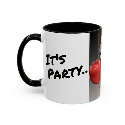Skeleton Party Time Accent Coffee Mug (11, 15oz)