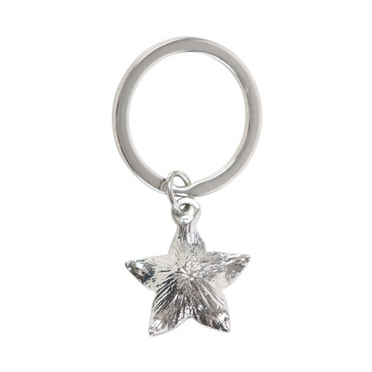 Deadly Nightshade Keyring with Black Obsidian