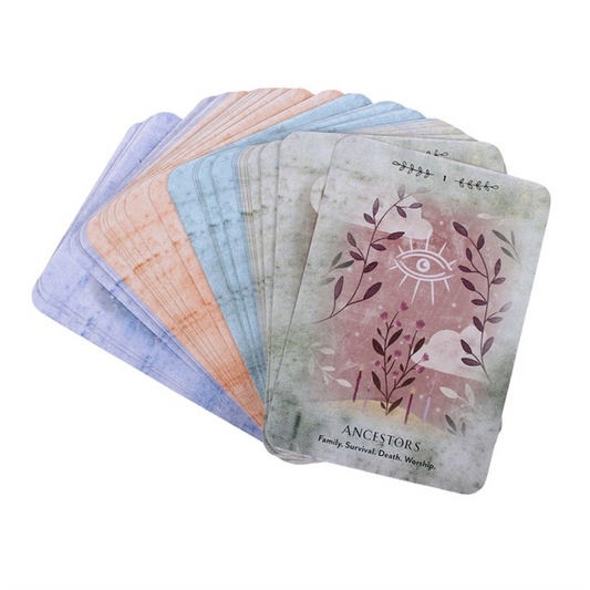 Elemental Oracle Card Deck – 36 Spiritual Guidance Cards