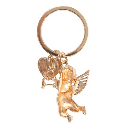 Cupid's Delivery Cherub Keyring