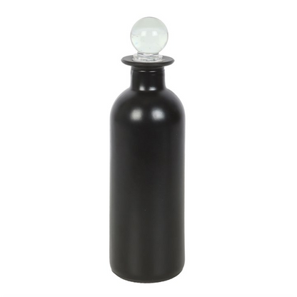Dried Crow's Feet Decorative Glass Potion Bottle