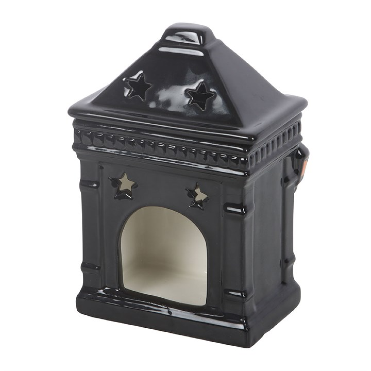 Haunted Library Halloween Oil Burner – Spooky Ceramic Wax & Fragrance Burner