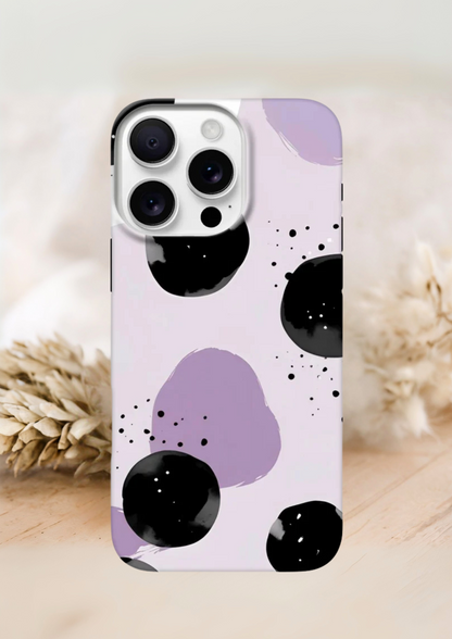 Lavender Ink Splash Tough case for i Phone