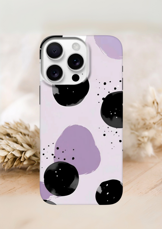 Lavender Ink Splash Tough case for i Phone