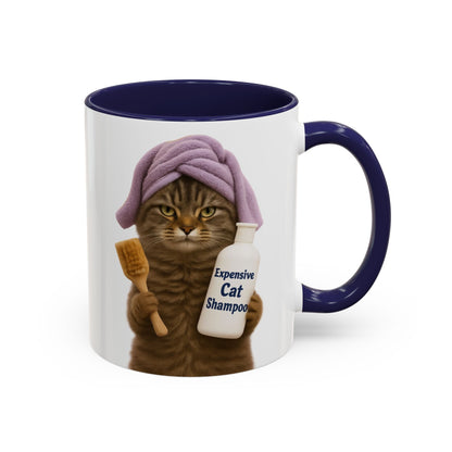 Funny Cat Coffee Mug, Gift for Cat Lovers, Cute Pet Mug, Animal Lover's Drinkware, Fun Coffee Cup, Unique Cat Themed Kitchenware