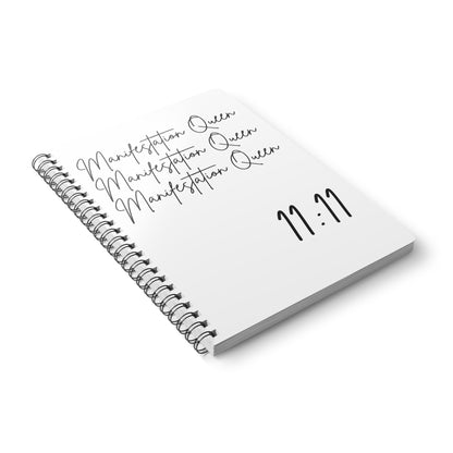 Manifestation Queen Softcover Notebook, A5 | Journal for Dreamers & Planners | Perfect for Self-Care, Goal Setting, Gift for Her