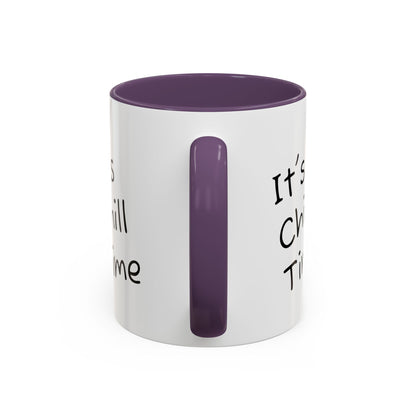 It's Chill Time Elephant Bath Accent Coffee Mug (11, 15oz)