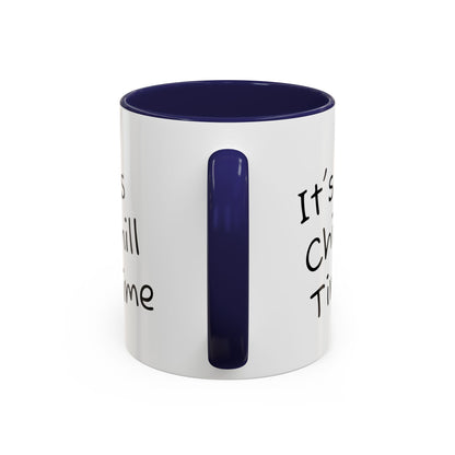 It's Chill Time Elephant Bath Accent Coffee Mug (11, 15oz)