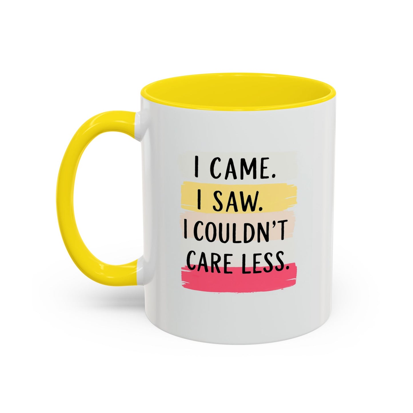 I Came, I Saw Coffee Mug - Funny Accent Mug for Home or Office, Gift for Friends, Conversation Starter, Quirky Drinkware