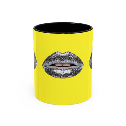 Electric Kiss Mug Accent Coffee Mug (11, 15oz)