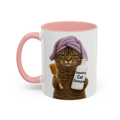 Funny Cat Coffee Mug, Gift for Cat Lovers, Cute Pet Mug, Animal Lover's Drinkware, Fun Coffee Cup, Unique Cat Themed Kitchenware