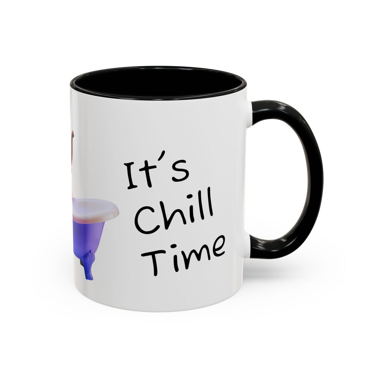 It's Chill Time Elephant Bath Accent Coffee Mug (11, 15oz)