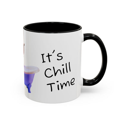 It's Chill Time Elephant Bath Accent Coffee Mug (11, 15oz)