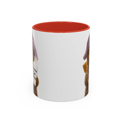 Funny Cat Coffee Mug, Gift for Cat Lovers, Cute Pet Mug, Animal Lover's Drinkware, Fun Coffee Cup, Unique Cat Themed Kitchenware