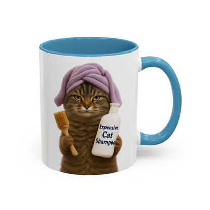 Funny Cat Coffee Mug, Gift for Cat Lovers, Cute Pet Mug, Animal Lover's Drinkware, Fun Coffee Cup, Unique Cat Themed Kitchenware